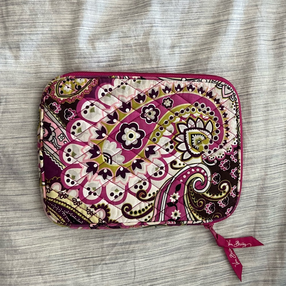 Vera Bradley tablet case-very berry paisley